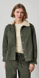 Washed Twill Jacket in Juniper