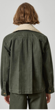 Washed Twill Jacket in Juniper
