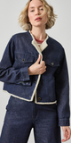 Sherpa Lined Jean Jacket