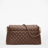 MZ Wallace Mini Crosby Lock Shoulder in Walnut
