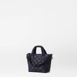 MZ Wallace Petite Metro Tote Deluxe in Black