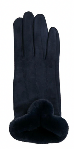 Margie Gloves in Navy