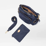 MZ Wallace Small Chelsea Crossbody in Navy Dawn