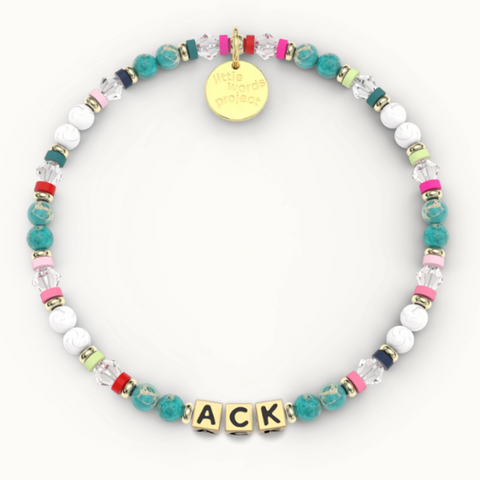 Little Words Project ACK Joyful Bead Bracelet