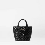 MZ Wallace Micro Metro Tote Deluxe in Black Sequin