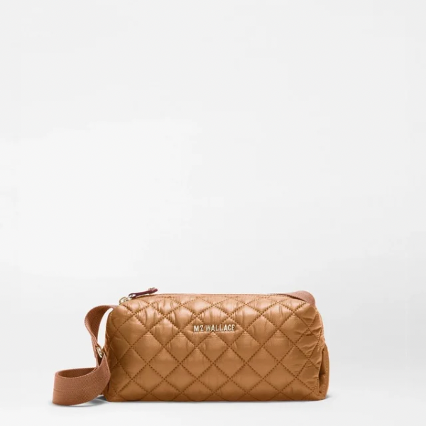 MZ Wallace Metro East West Crossbody in Cognac