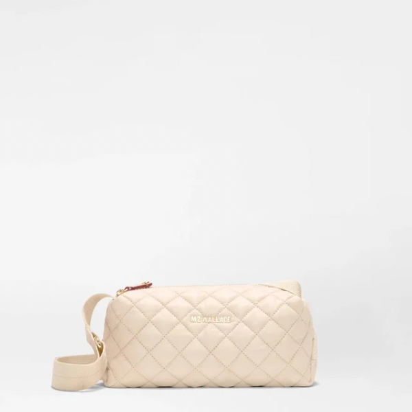MZ Wallace Metro East West Crossbody in Buff