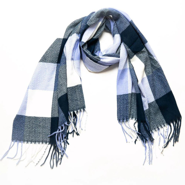 Carey Scarf in Blue