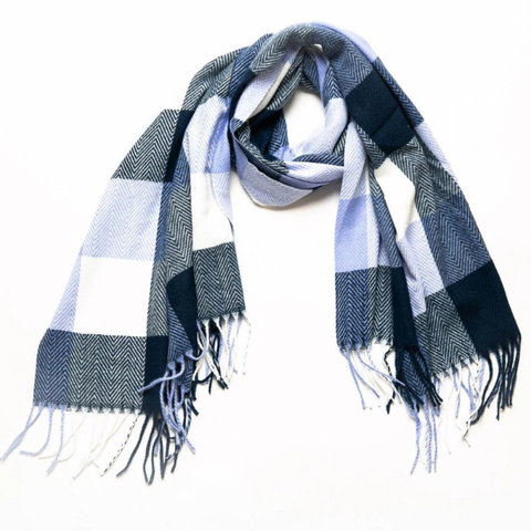 Carey Scarf in Blue