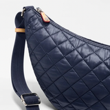 MZ Wallace Small Metro Smile Bag in Navy Dawn