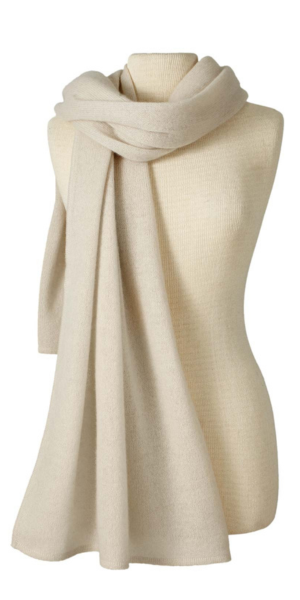 Cashmere Travel Wrap in Khaki