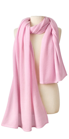 Cashmere Travel Wrap in Blush