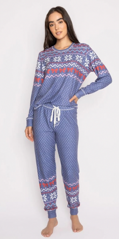 Cozy Vibes Lounge Pajama Set