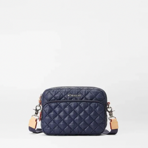 MZ Wallace Small Metro Camera Bag in Dawn Navy