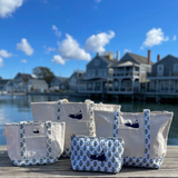 Nantucket Block Print Tote Medium