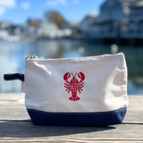 Nantucket Lobster Make Up Bag