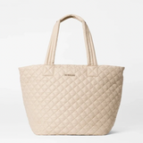 MZ Wallace Medium Metro Deluxe Tote in Buff