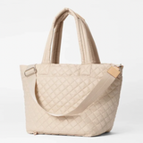 MZ Wallace Medium Metro Deluxe Tote in Buff