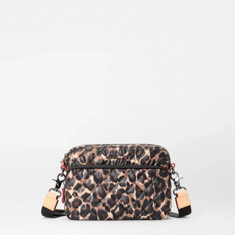 MZ Wallace Small Metro Camera Bag in Leopard