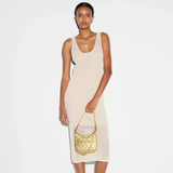 MZ Wallace Mini Crosby Sienna in Light Gold Pearl