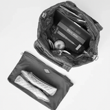 MZ Wallace Medium Metro Deluxe Tote in Sanshell Apple Charter Stripe