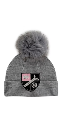 Swiss Ski Hat in Grey