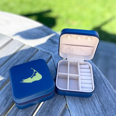 Nantucket Jewelry Box in Navy