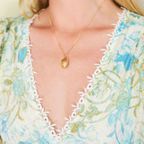 Nantucket Basket Necklace with Lid