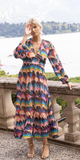 Tie Back Maxi in Venice Blue
