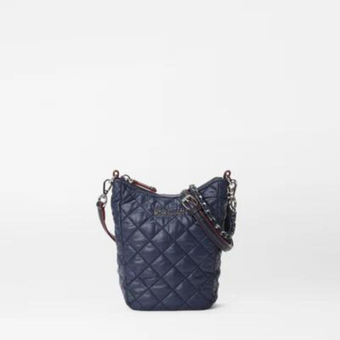 MZ Wallace Crosby Go Bag in Navy Dawn