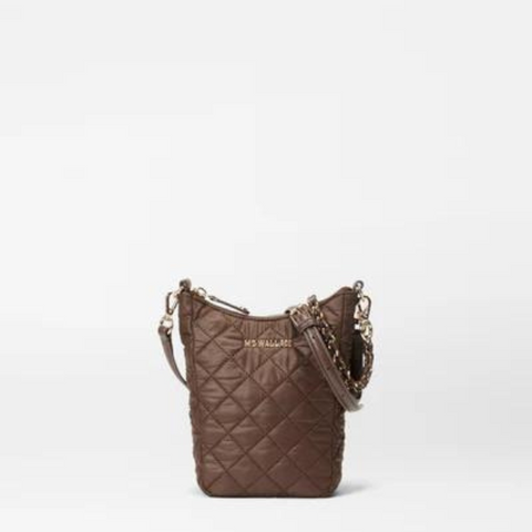 MZ Wallace Crosby Go Bag in Walnut
