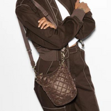 MZ Wallace Crosby Go Bag in Walnut