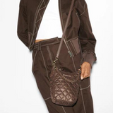 MZ Wallace Crosby Go Bag in Walnut