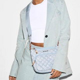 MZ Wallace Metro Scout Crossbody Deluxe in Chambray