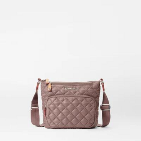 MZ Wallace Metro Scout Crossbody Deluxe in Mauve