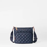 MZ Wallace Metro Scout Crossbody Deluxe in Navy Dawn
