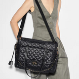 MZ Wallace Crosby Lock Tote in Black