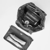 MZ Wallace Medium Metro Deluxe Tote in Black / Magnet Color Block