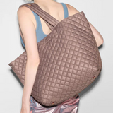 MZ Wallace Large Metro Deluxe Tote in Mauve