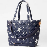 MZ Wallace Large Empire Tote in Dawn with Large Silver Stars