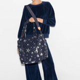 MZ Wallace Large Empire Tote in Dawn with Large Silver Stars