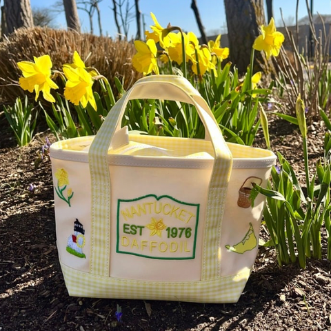 Nantucket Daffodil Mini Tote