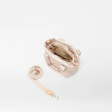MZ Wallace Petite Metro Tote Deluxe in Pale Rose Gold Metallic