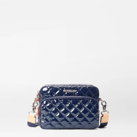 MZ Wallace Small Metro Camera Bag in Navy Lacquer