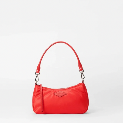MZ Wallace Mini Chelsea Shoulder in Cherry