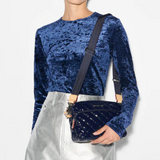 MZ Wallace Small Metro Camera Bag in Navy Lacquer