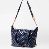 MZ Wallace Medium Sutton Deluxe in Navy Lacquer