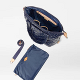 MZ Wallace Medium Sutton Deluxe in Navy Lacquer