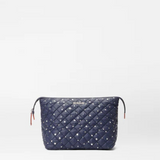 MZ Wallace Large Zoey in Navy Dawn with Silver Stars