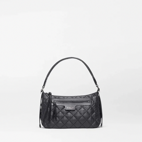 MZ Wallace Small Park Shoulder Bag in Black
